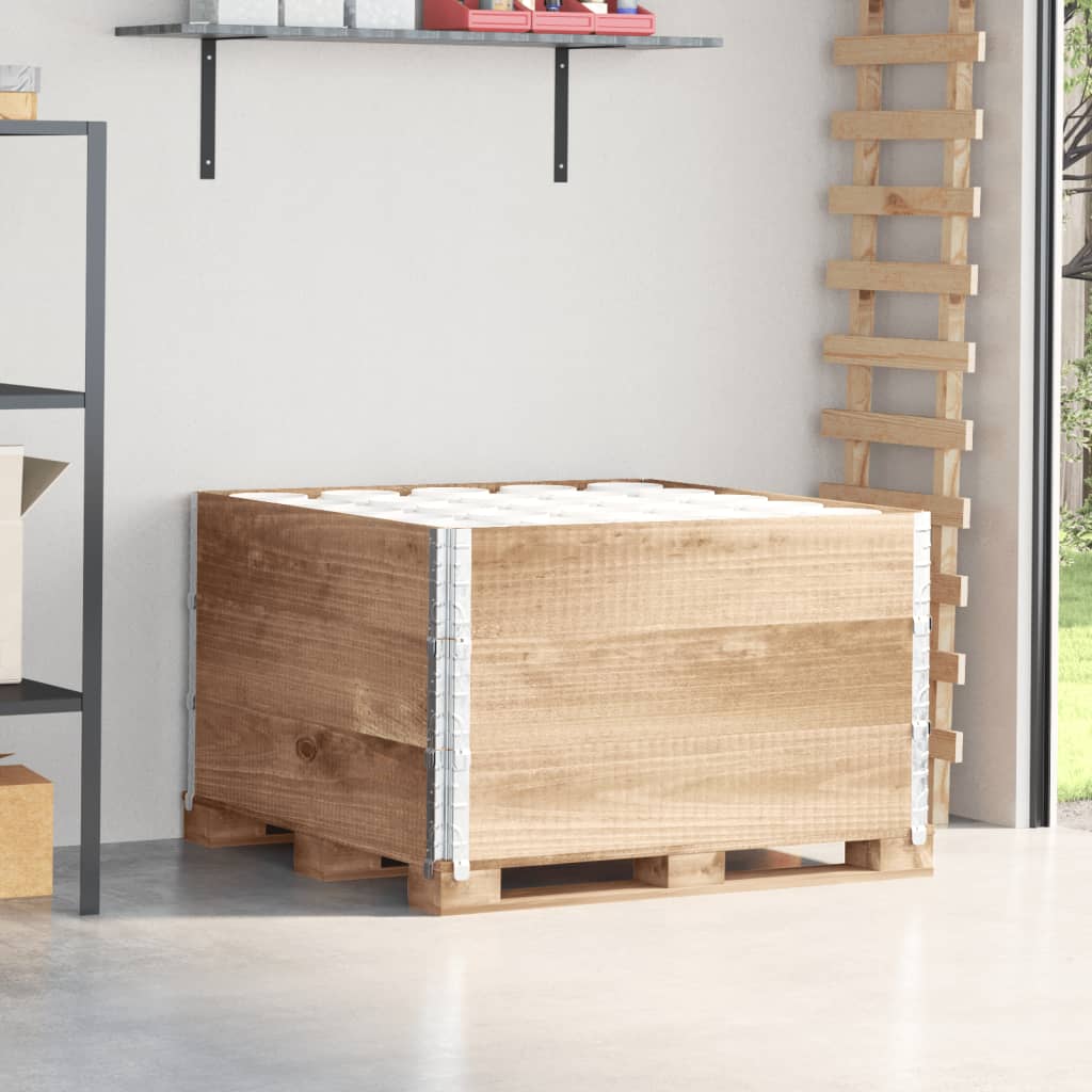 Vidaxl paletopzeTranden 3 ks 100x100 cm pevná borovice