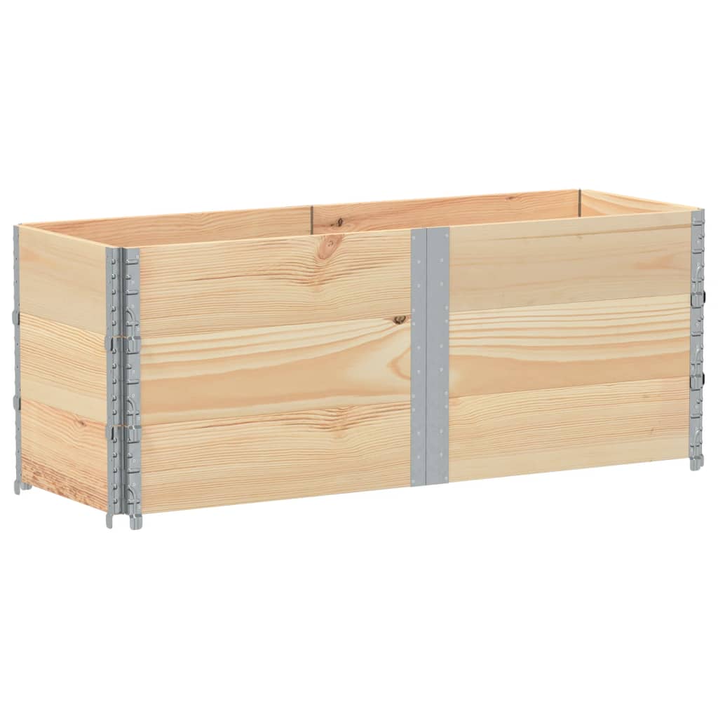 Vidaxl paletopzeTranden 3 st 150x50 cm pevná borovice