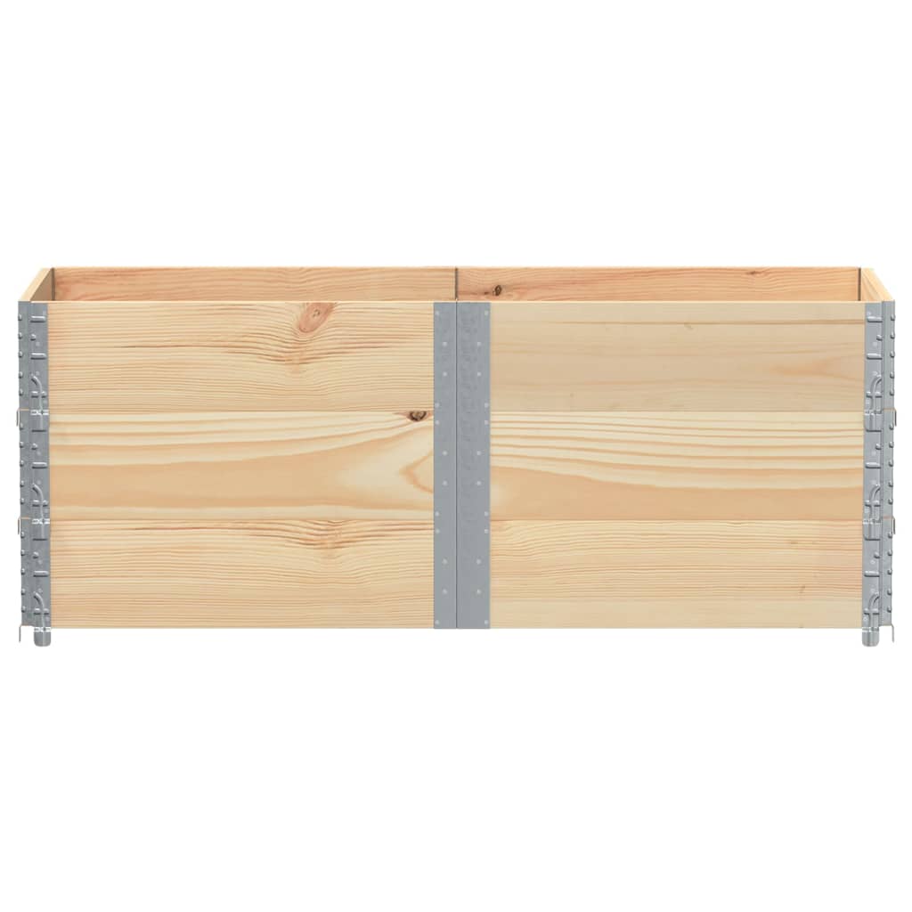 Vidaxl paletopzeTranden 3 st 150x50 cm pevná borovice