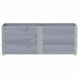Vidaxl Palletopzetranden 3 st 150x50 cm Solid pine Gray