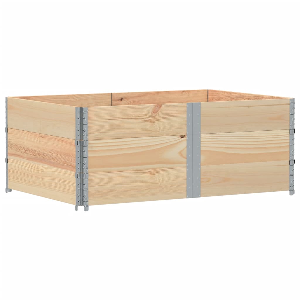 Vidaxl PalletopzeTranden 3 ST 150X100 cm pevná borovice