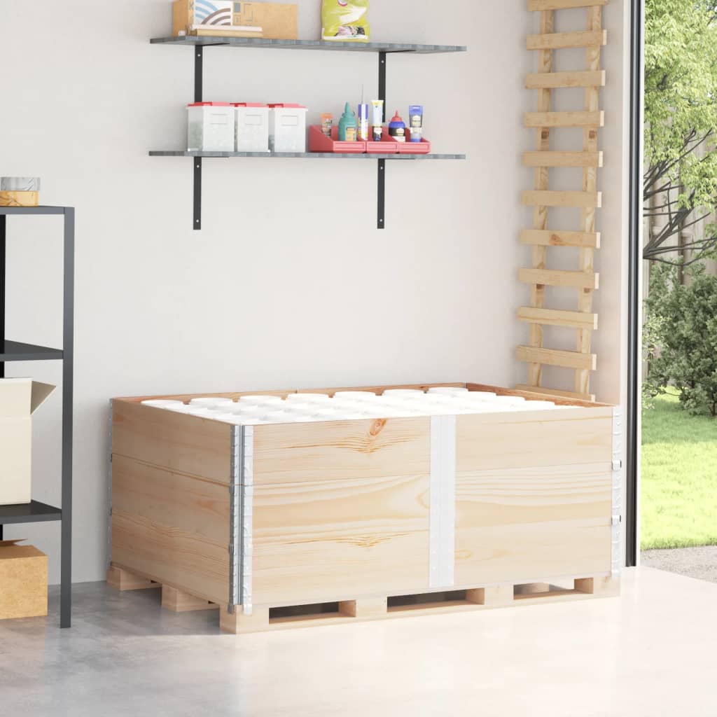 Vidaxl PalletopzeTranden 3 ST 150X100 cm pevná borovice