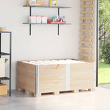 Vidaxl PalletopzeTranden 3 ST 150X100 cm pevná borovice