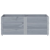 Vidaxl Palletopzetranden 3 ST 150x100 cm Grigio grigio pino grigio
