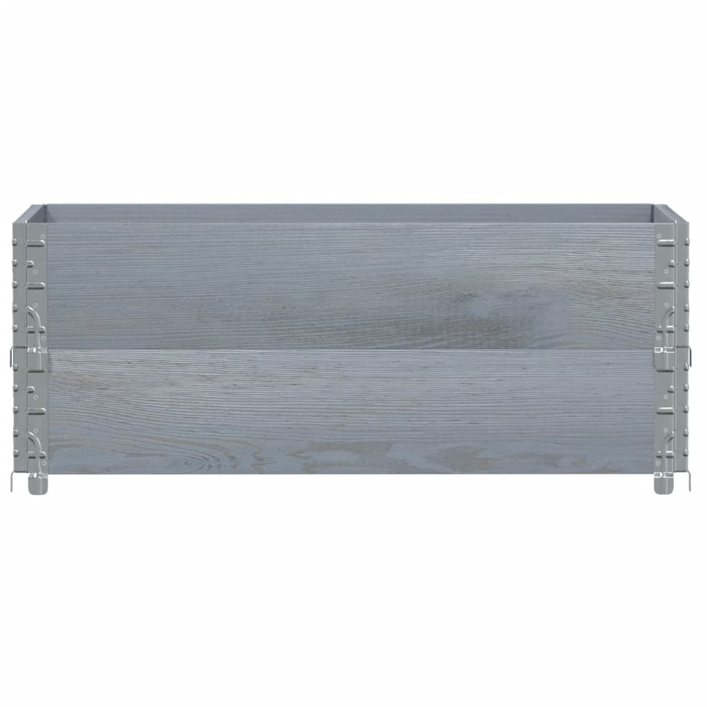 Plánovací schránka Vidaxl 100x50 cm pevná borovice šedá