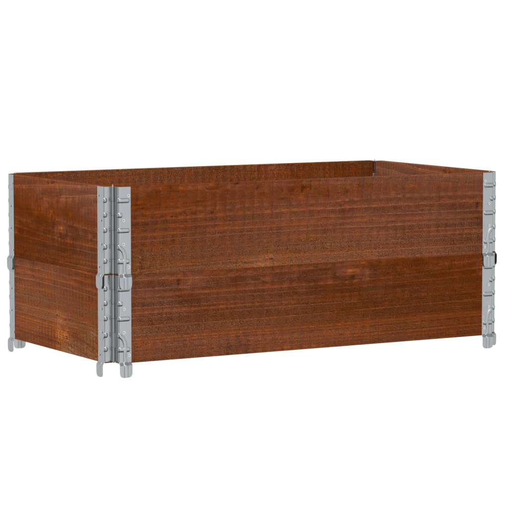 Vidaxl Planning Box 100x50 cm pevná borovice hnědá