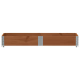 Plánovací box Vidaxl 150x50 cm pevná borovice hnědá