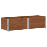 Plánovací box Vidaxl 150x50 cm pevná borovice hnědá