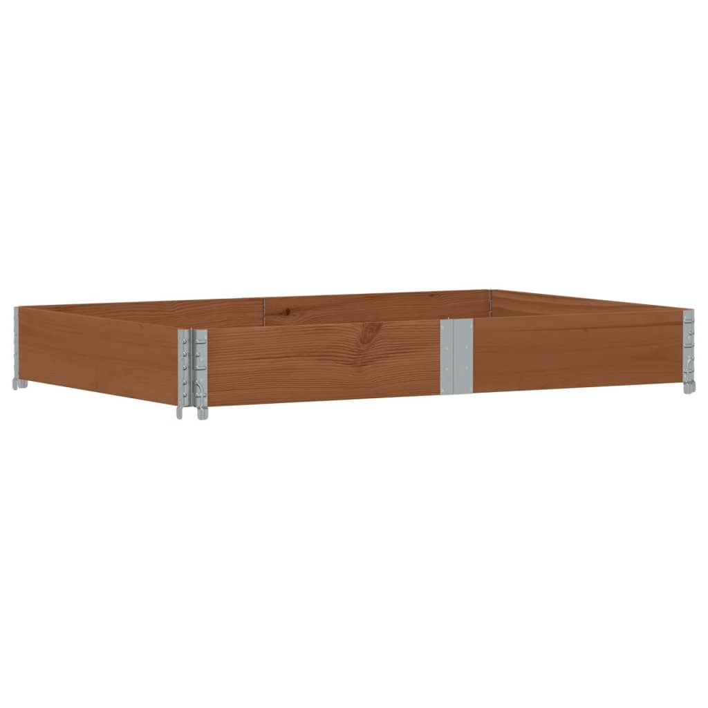 Spanter Vidaxl 150x100 cm pevná borovice hnědá