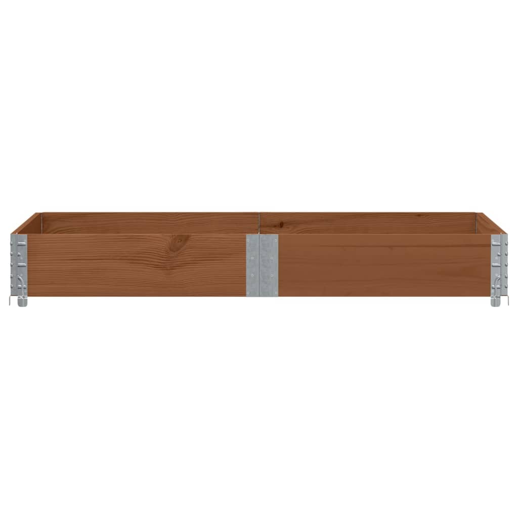 Spanter Vidaxl 150x100 cm pevná borovice hnědá