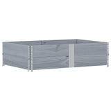 Plánovací box Vidaxl 150x100 cm pevná borovice šedá