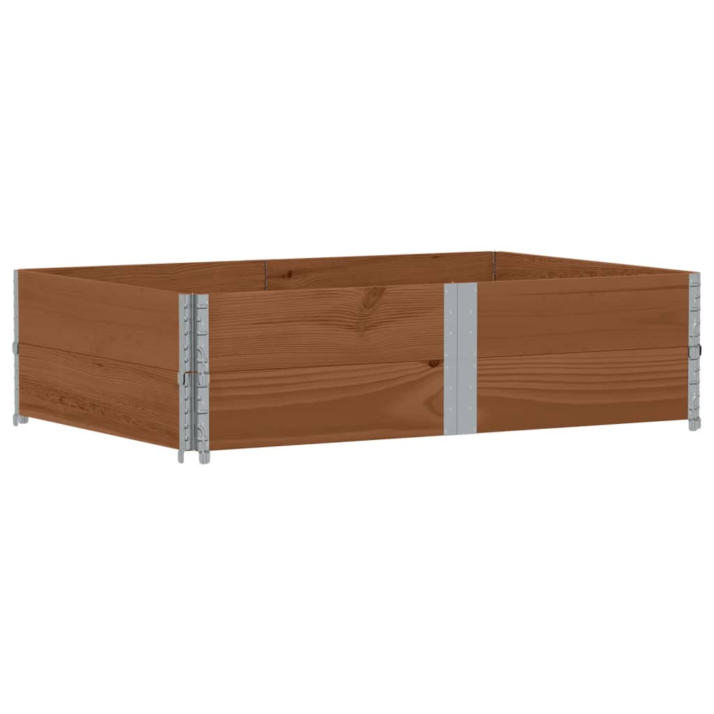 VidaXL Planter 150x100 cm Solid pine brown