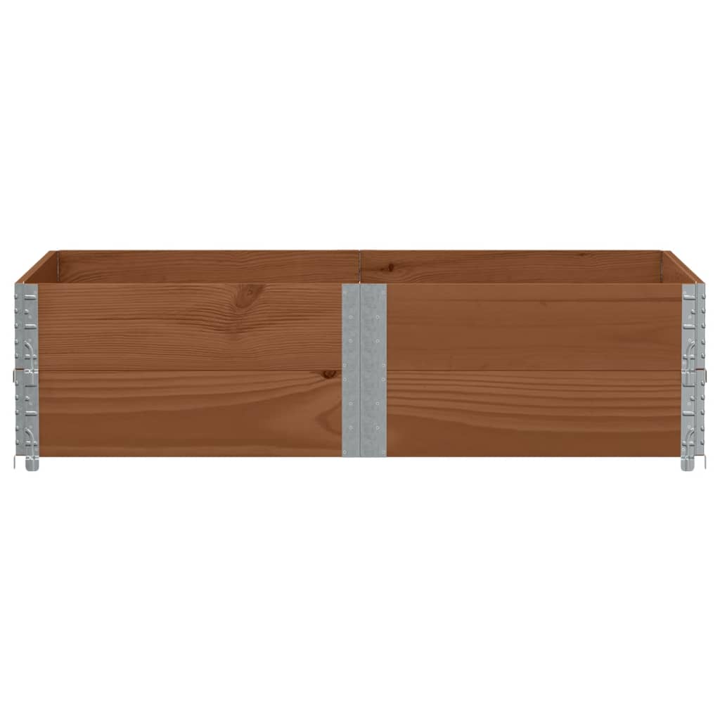 VidaXL Planter 150x100 cm Solid pine brown