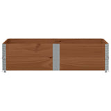 VidaXL Planter 150x100 cm Solid pine brown