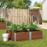 VidaXL Planter 150x100 cm Solid pine brown