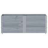 Spanter Vidaxl 150x50 cm pevná borovice šedá