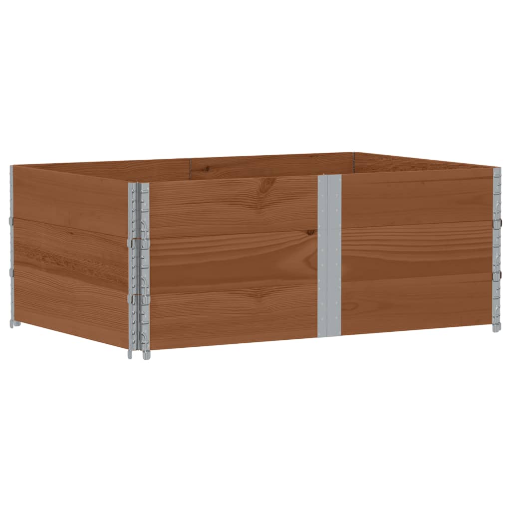 Spanter Vidaxl 150x100 cm pevná borovice hnědá