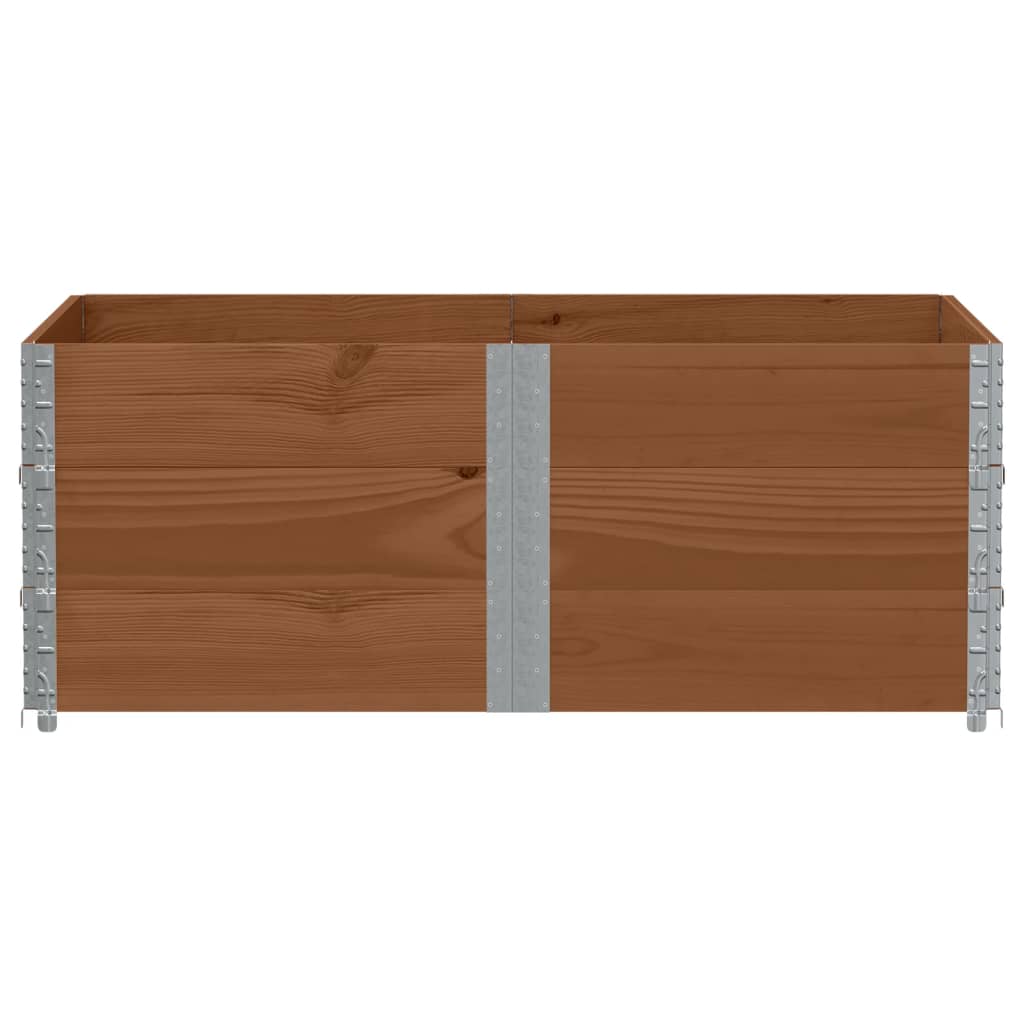 Spanter Vidaxl 150x100 cm pevná borovice hnědá