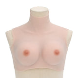Vidaxl protéza prsu D-Cup Silicone Caucasian