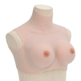 Vidaxl protéza prsu D-Cup Silicone Caucasian