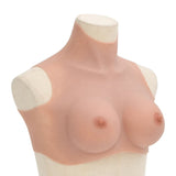 Vidaxl breast prosthesis D-cup silicone natural