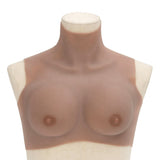 VidaXL breast prosthesis B-cup silicone Tan