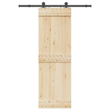 Vidaxl box with parts for sliding door 152.5 cm steel black