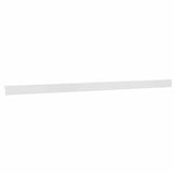 Picca Vidaxl Set porta scorrevole da 200 cm in lega di alluminio argento