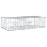 Vidaxl Schanskorf 200x100x50 cm Galvanized Silver Coloted
