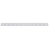 Vidaxl Schanskorf 1200x100x50 cm Galvanized Silver Coloted