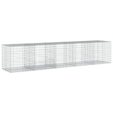 Vidaxl Schanskorf 500X100X100 CM Galvanized Iron Silver Coloted