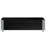 Vidaxl Palletopzetrand 80x60 cm Solid pine black
