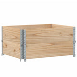 Vidaxl Palletopzetranden 2 st 80x60 cm Solid pine
