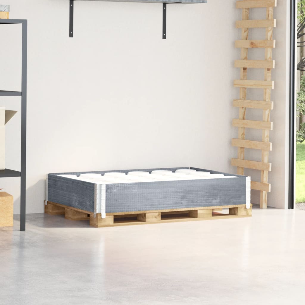 Vidaxl palletopzetrand 120x80 cm trdni borov sivi