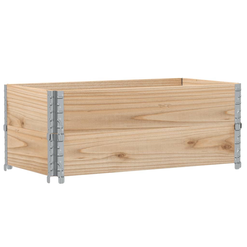 Vidaxl palletopzetanden 2 pcs 100x50 cm trden bor