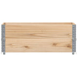 Vidaxl palletopzetanden 2 pcs 100x50 cm trden bor