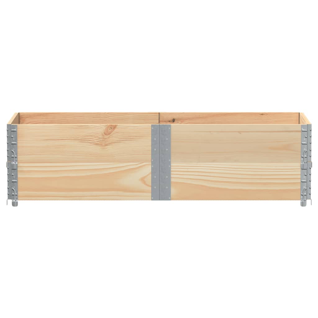 Vidaxl paletopzeTranden 2 st 150x50 cm pevná borovice