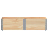 Vidaxl paletopzeTranden 2 st 150x50 cm pevná borovice