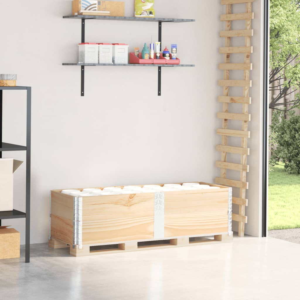 Vidaxl paletopzeTranden 2 st 150x50 cm pevná borovice