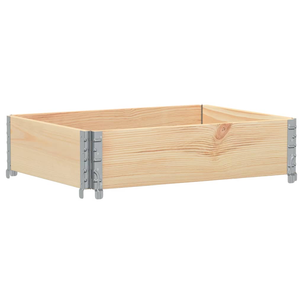 Vidaxl planleggingsboks 80x60 cm solid furu