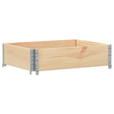Vidaxl planleggingsboks 80x60 cm solid furu