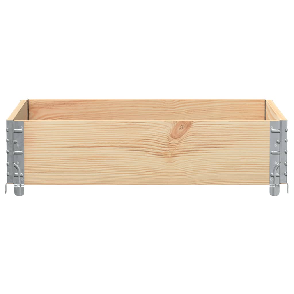 Vidaxl planleggingsboks 80x60 cm solid furu