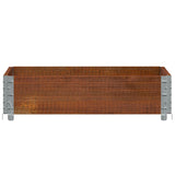 Vidaxl Planning Box 80x60 cm Solid Pine Brown