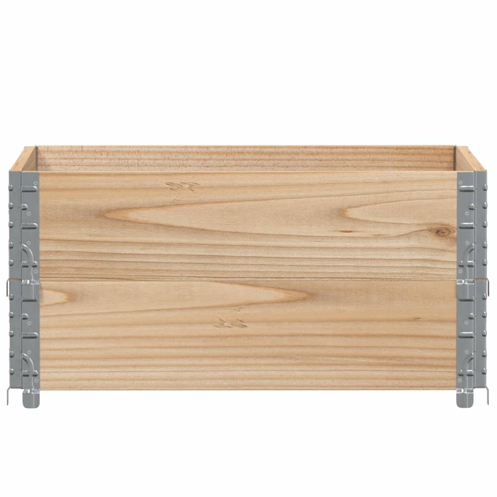 Vidaxl planleggingsboks 80x60 cm solid furu