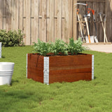 Vidaxl Planning Box 80x60 cm Solid Pine Brown