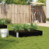 Vidaxl Planning Box 120x80 cm Solid Pine Black