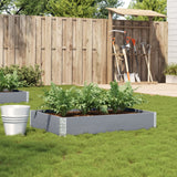 Vidaxl Planning Box 120x80 cm Solid Pine Grey