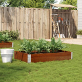 Vidaxl Planning Box 120x80 cm Solid Pine Brown