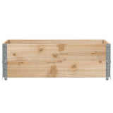 Vidaxl Planning box 120x80 cm Solid pine