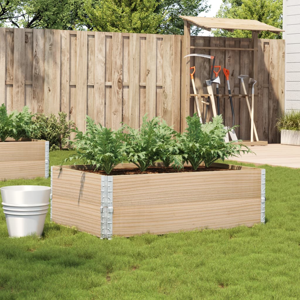 Vidaxl Planning box 120x80 cm Solid pine